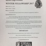 Winter OA Lodge Fellowship
