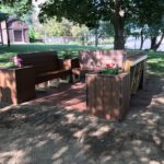 Eagle Project - New Bench behind the Church